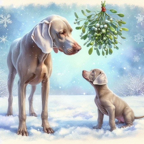 Single luxury weimaraner - luxury,