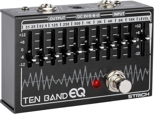 Strich ten band - ten, equalizer