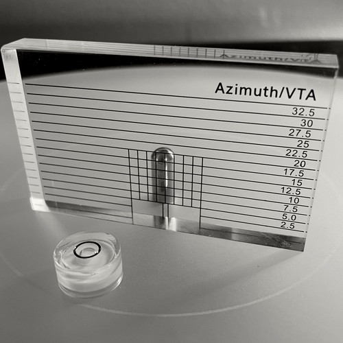Turntable cartridge azimuth - cartridge,