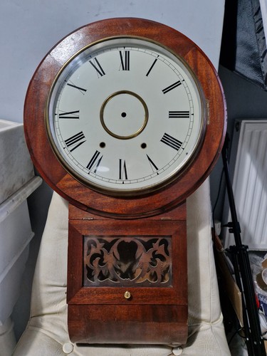 Antique ansonia drop dial - drop,