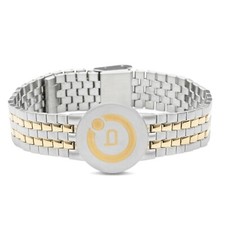 Bioflow TM Magnetic Bracelet ELITE (Unisex, Two-tone) - Natural Healing!