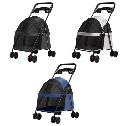 Large pet dog stroller - pet,