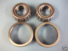 NORTON FEATHERBED TAPER ROLLER STEERING BEARING X2  DOMINATOR ATLAS ES2