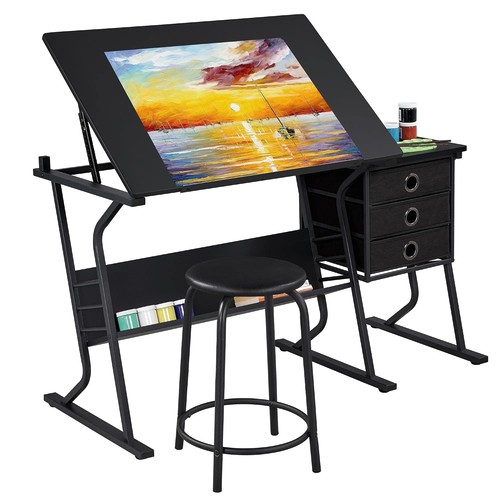 Height adjustable drafting - adjustable,