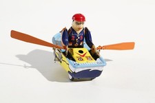 Rowing Boat Tin Toy