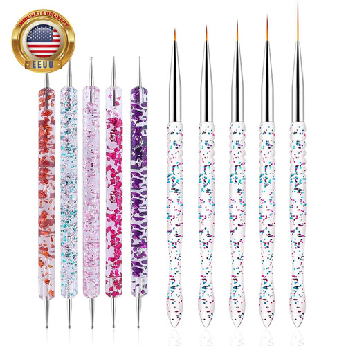 Nail dotting tools - dotting, kit