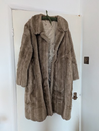 Faux fur coat - fur,