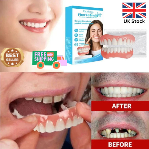 Soft silicone denture - silicone,