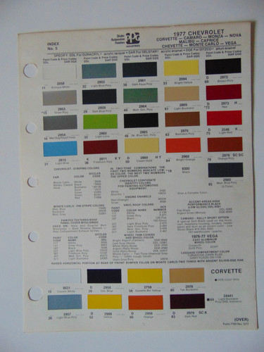 Original 1977 ditzler - original,