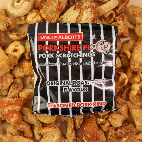Pork scratchings uncle alberts - pork,