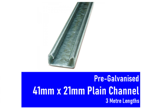 Pre galvanised unistrut plain - unistrut,