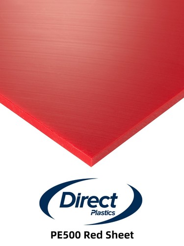 Pe500 red sheet - 10mm, 25mm
