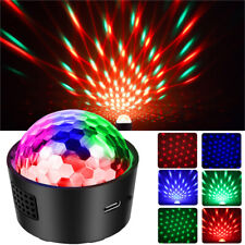 USB Rotating LED Disco Ball Light RGB Stage Show DJ Party Light Club Night Light