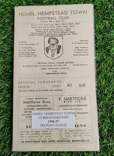 Hemel hempstead berkhamstead - hemel, v