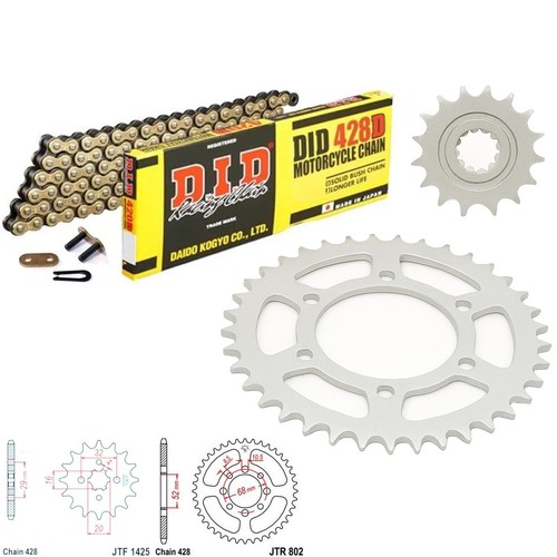 Gp100 chain and - and, sprocket