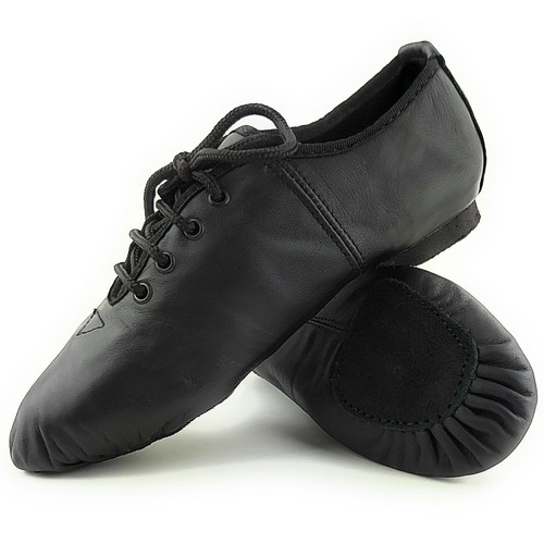 Jazz shoes black leather - shoes,