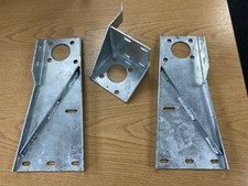 LAND ROVER SERIES 2A/3 GALVANISED BULKHEAD/STEERING BOX BRKTS 592984/5, 90577264