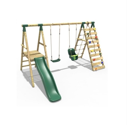 Rebo wooden swing - swing, set