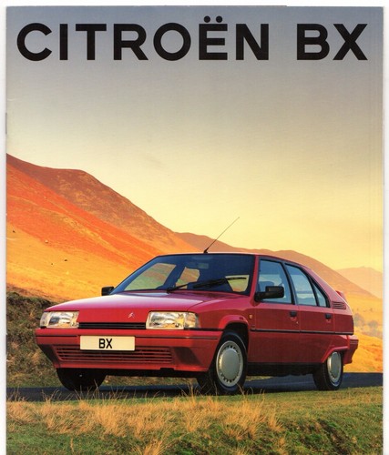 Citroen 1992 1993 market - bx, 1992-1993