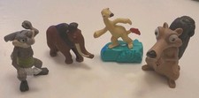 Ice Age Figures X 4 - McDonalds