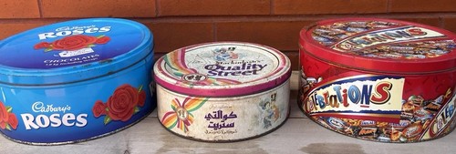 Rusty chocolate tins from - rusty,