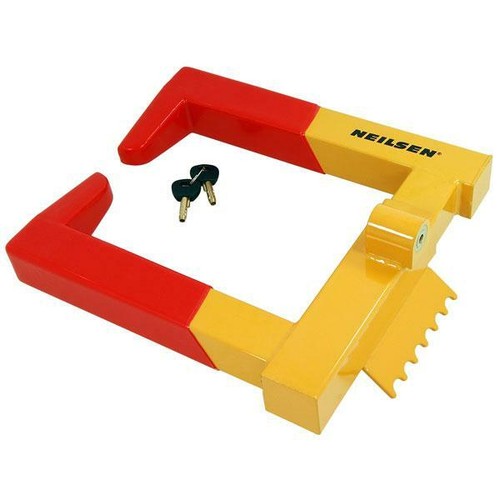 Heavy duty wheel clamp - heavy,