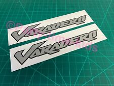 Honda Varadero Fairing Vinyl Decals Stickers Colour Choice XL1000 XL125 Custom