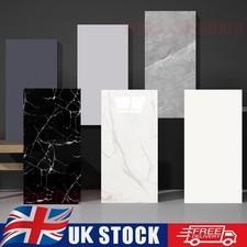 100 Pack Self-Adhesive Marble Tiles Sticker Stick On Wall Floor Kitchen Bathroom