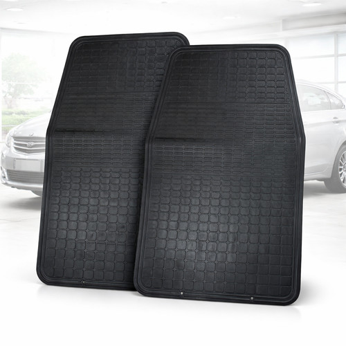 Front rubber overmats car - front,