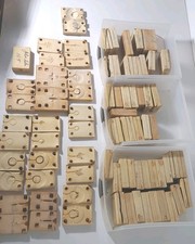 Vtg Jewler Wax Casting Rubber Molds Lot Of 63  Earrings,Rings,Pendants,Cufflinks