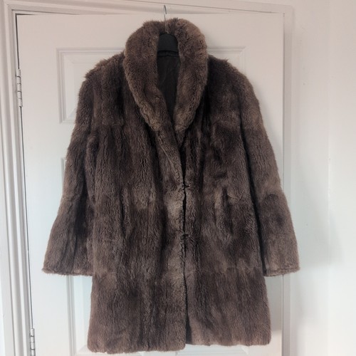 Vintage fur coat - fur, coat,
