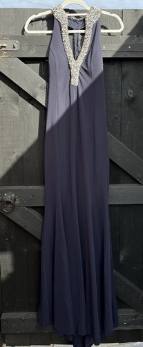 Pia michi navy - navy, embellished