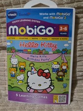 VTech MobiGo Software Cartridge - Hello Kitty Birthday Party - FREE POSTAGE