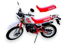 Seat cover for Yamaha DT 125 R / RE / X red