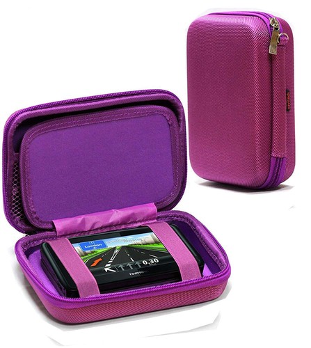 Navitech purple hard - purple, case