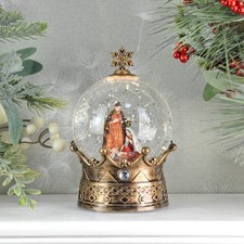 Nativity Glitter Water Spinner