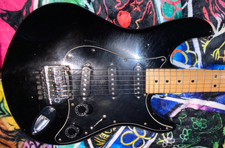 ⚠️80s Peavey Falcon Gloss Black! With Peavy O/Hard Shell Case! All Original! ⚠️