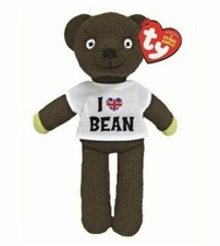 TY MR BEAN TEDDY IN T SHIRT TY BEANIE PLUSH SOFT TOY NEW WITH TAGS