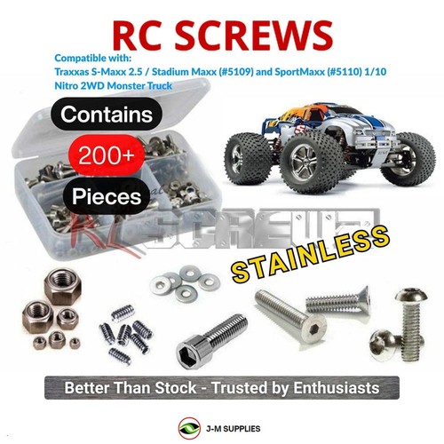 Rcscrewz stainless screw - stainless, kit