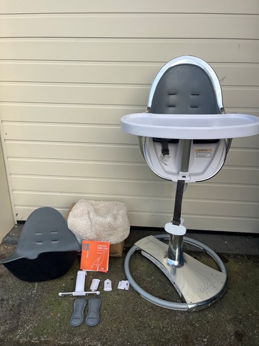 Bloom fresco highchair silver
