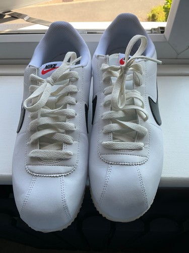 Nike cortez white black - white,