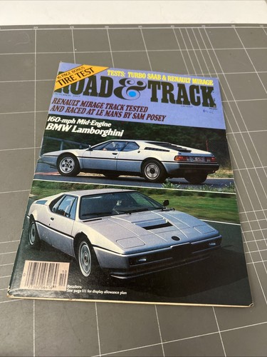 Vintage car magazine - car, &