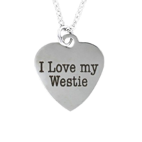 Love westie heart - i,