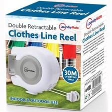 30m retractable clothes reel - clothes,