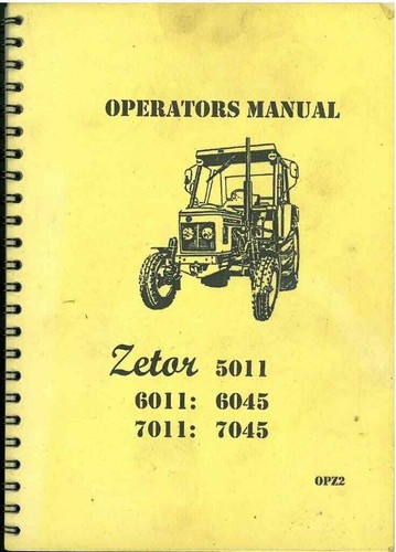 Zetor tractor 5011 6011 - zetor,