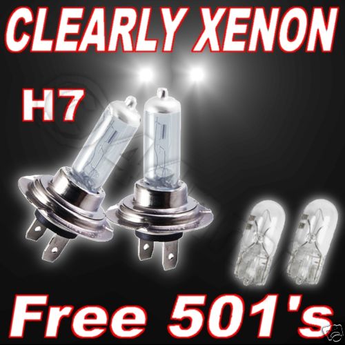 Clear xenon headlight bulbs - xenon,