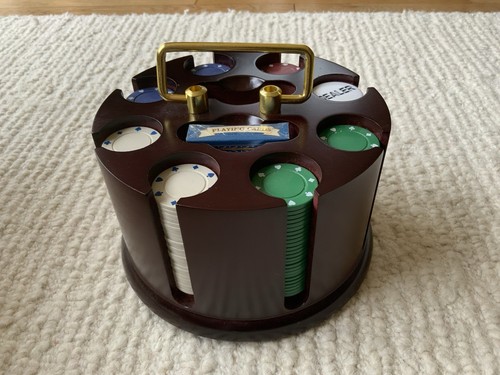 Deluxe poker chip carousel - poker,