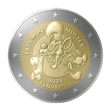 PRE-SALE / PRESALE €2 UNC Slovenia / Slovenia 2025 Miki Muster