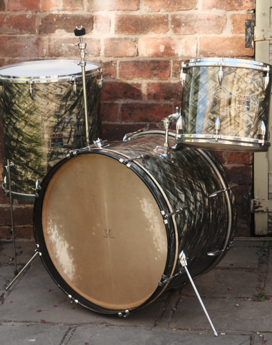 Ajax drum set 1950 - ajax, 1950's