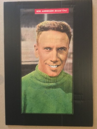 Bob anderson signed bristol - anderson,